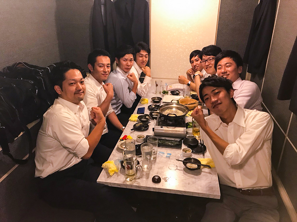 2018年6月　事務所移転　心機一転飲み会