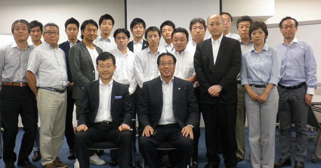 東邦レオ 橘社長を囲む2014年度東京クラス